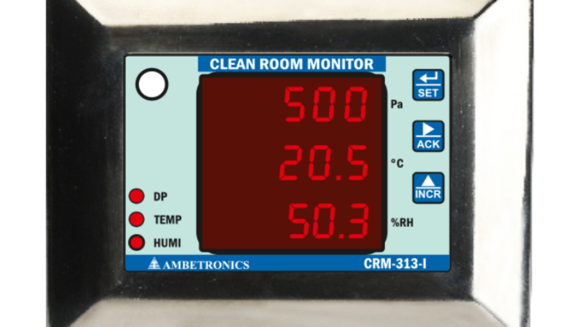 Cleanroom Monitoring System; Temperature/Humidity by SensoScientific