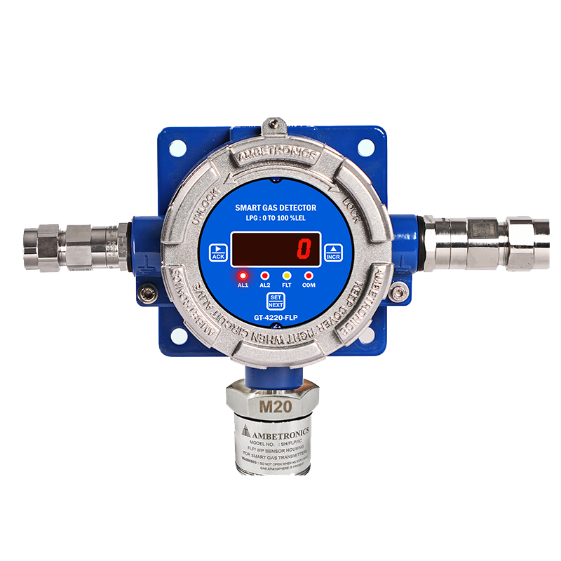 Fixed Combustible Gas Leak Detector with Flame Proof Enclosure, gt-4220-flp, for oxygen, voc and toxic gas detector, LPG GAS DETECTOR, Methane Gas Detector, oxygen gas leak detector, Gas Leak Detector for Combustible Gases