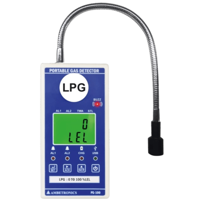 Portable Gas Detector with Gooseneck , Portable Gas Detector, LPG Gas Detector